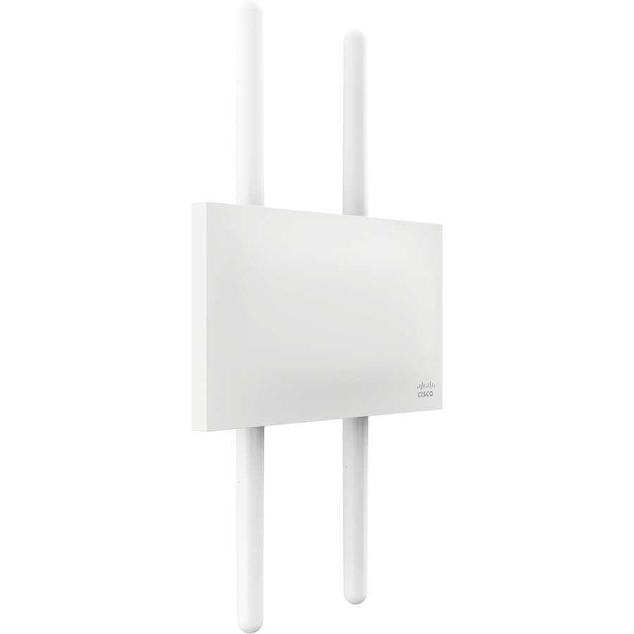 Cisco Meraki MR74 IEEE 802.11ac 1.30 Gbit/s Wireless Access Point 2.40 GHz, 5 GHz - MIMO Technology - 1 x Network (RJ-45) - Gigabit Ethernet - Wall Mountable, Pole-mountable