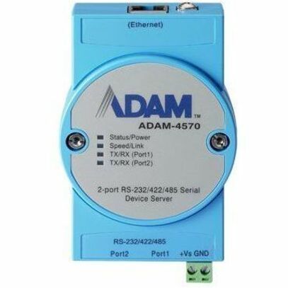 ADVANTECH ADAM-4570-CE - 2-PORT SERIAL DEVICE SERVER - RJ-45, RJ48, RS-232, RS-4