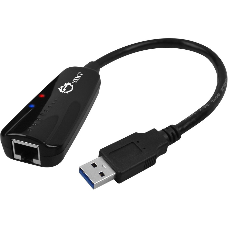 SIIG Gigabit Ethernet Adapter, RJ45, Intel Chipset | USB Network