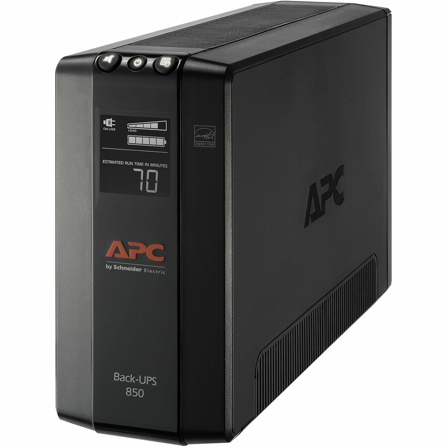 BX850M - APC BACK-UPS 850, COMPACT TOWER, 850VA, 120V, AVR, LCD, 4 NEMA 5-15R,4