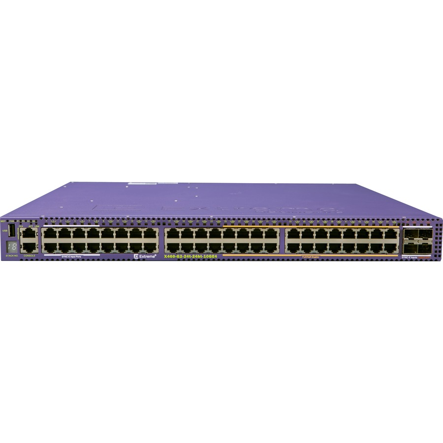 X460-G2 24 10/100/1000 FULL DUPLEX 24 10/100/1000 FULL/HALF DUPLEX 4 1000/10G SF