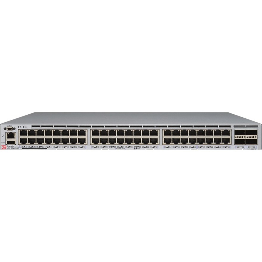 FRU VDX 6740T-1G 48P 1GBASE-T PORTS2 40GBE QSFP+ UPGRADABLE TO 10GBASE-T VIA LI