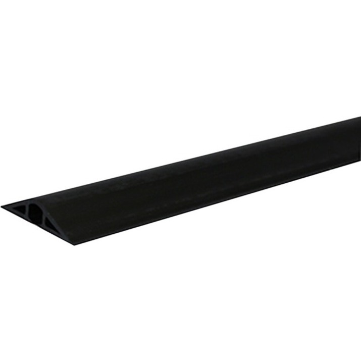 NONMETALLIC PANCAKE OVERFLOOR RACEWAY 10 FT IN BLACK. PRICED PER FOOT. MOQ MULTI
