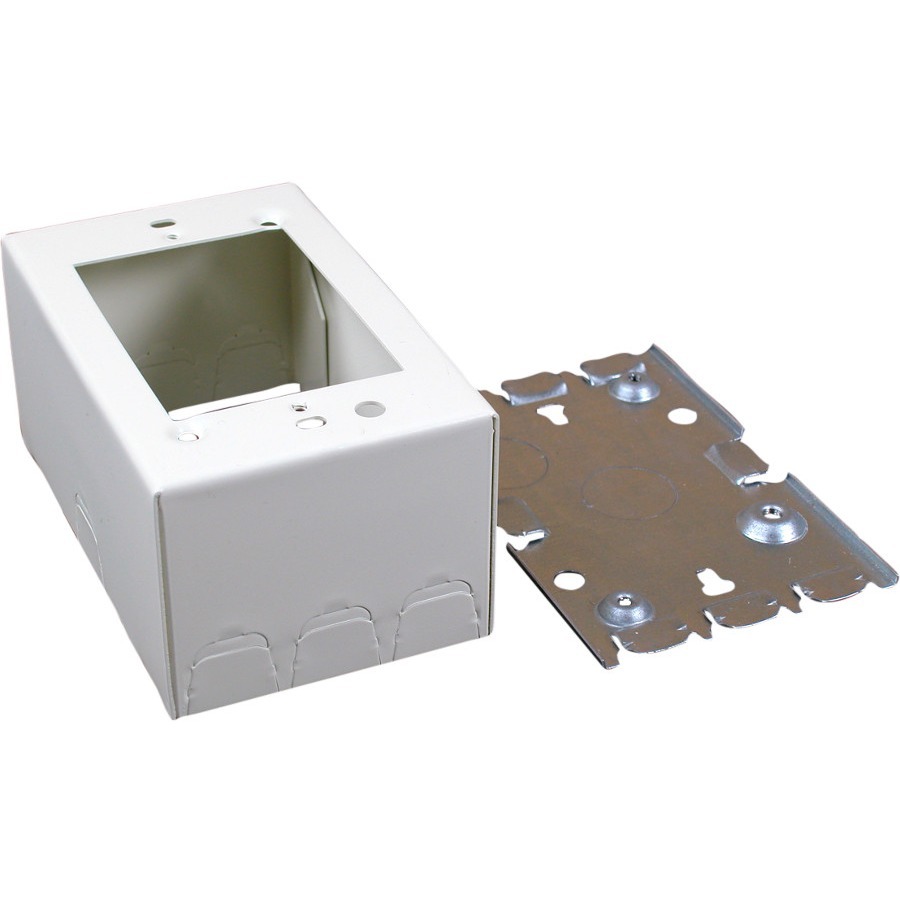 STL SHALLOW DEVICE BOX WH