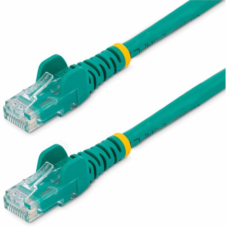 StarTech 20ft CAT6 Ethernet Cable - Green Snagless Gigabit - 100W PoE UTP 250Mhz Category 6 Patch Cord UL Certified Wiring/TIA