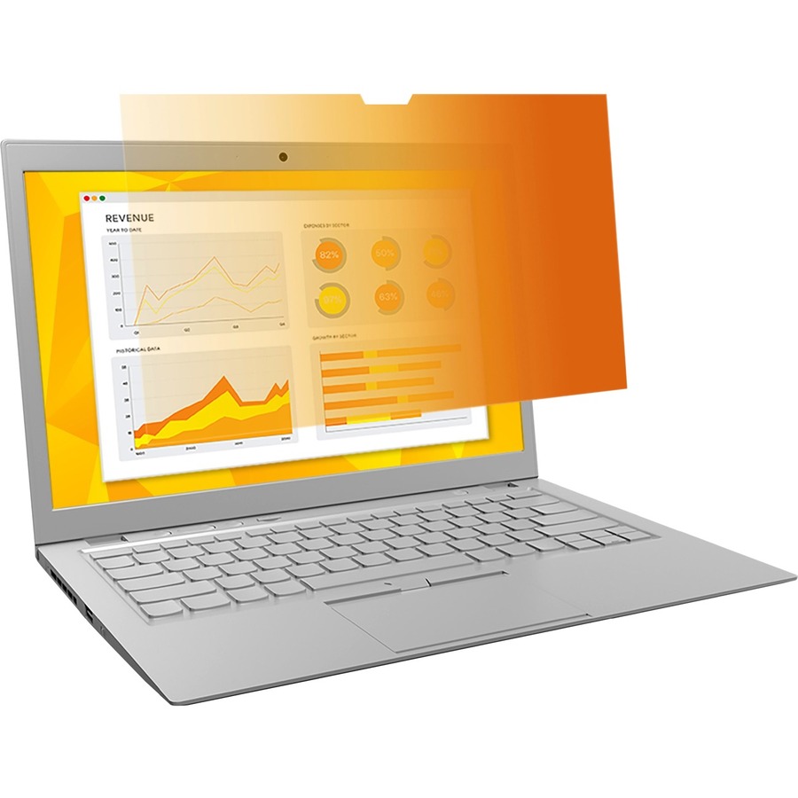 3M GOLD PRIVACY FILTER FOR 17.0 WIDESCREEN LAPTOP WITH COMPLY ATTACHMENT SYSTEM