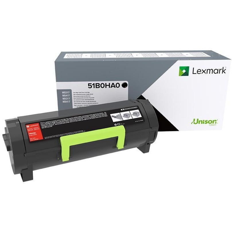 LEXMARK 51B0HA0 TONER CARTRIDGE FOR USE IN MS/MX417 ESTIMATED YIELD 8.5K
