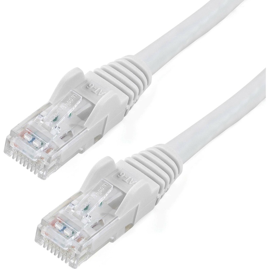 30FT WHITE SNAGELSS CAT6 UTP