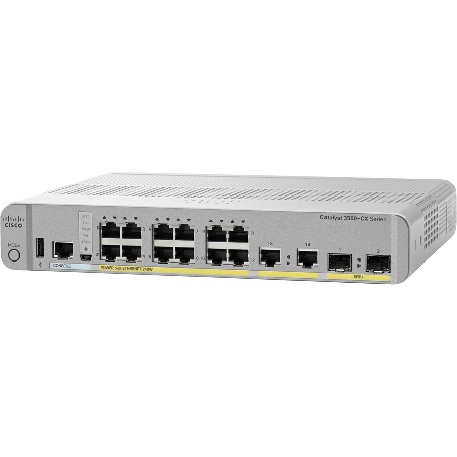 CAT3560-CX 12 Port PoE,10G RM
