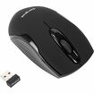 Wireless Optical Mouse w/ Matt Surface - Black