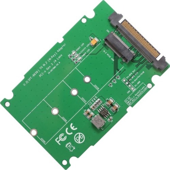 M.2 PCIE I/F NVME SSD TO U.2 (SFF-8639) 2.5-INCH SSD ADAPTER WITH CABLE