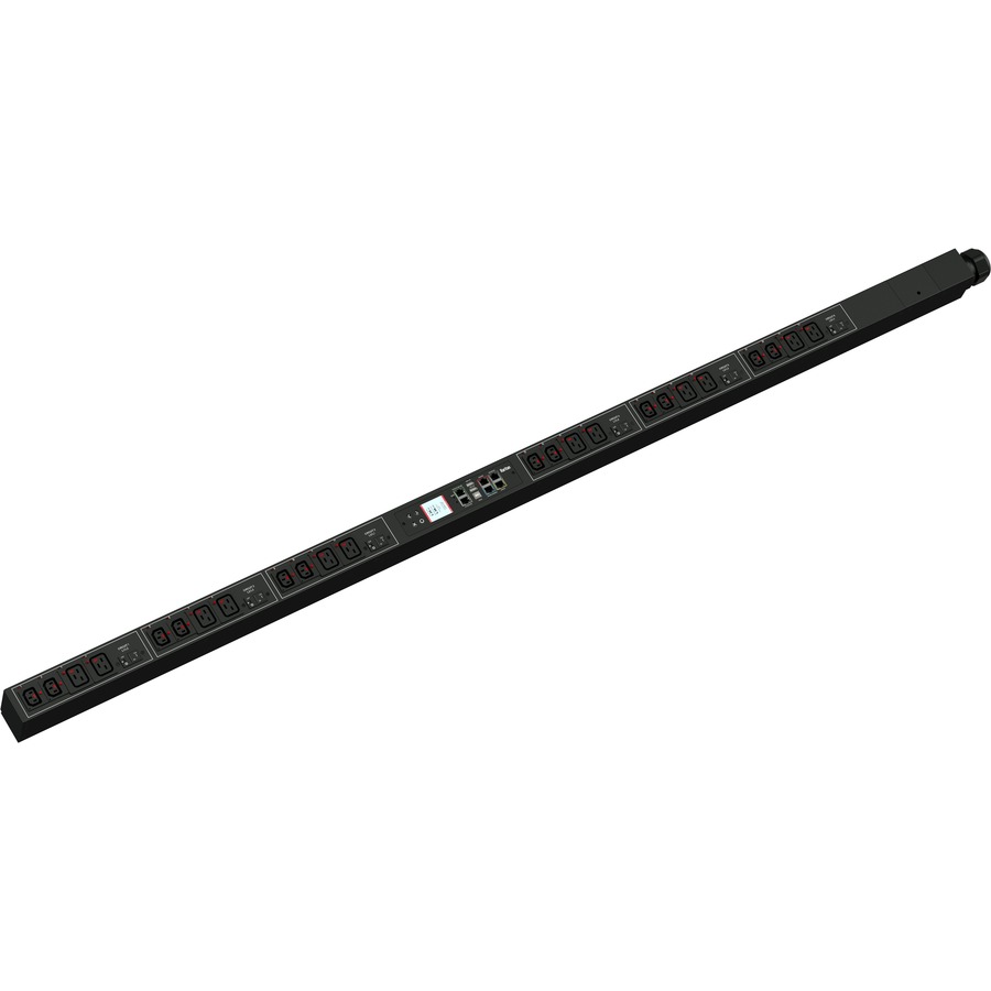 3PH, 208V AC, 60A (48A/PH RATED); 24 OUTLETS: 12X C13 LOCKING, 12X C19 LOCKING;