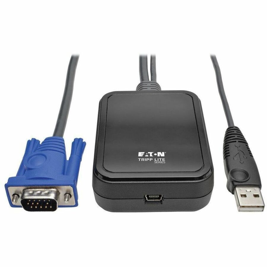 EATON TRIPP LITE SERIES KVM CONSOLE TO USB 2.0 PORTABLE LAPTOP CRASH CART ADAPTE