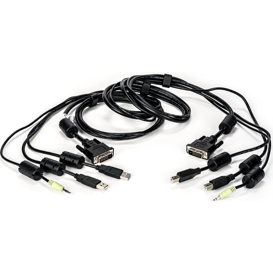 6FT USB KEYB MOUSE  SINGLE HEAD DVI-D WITH AUDIO  DPP