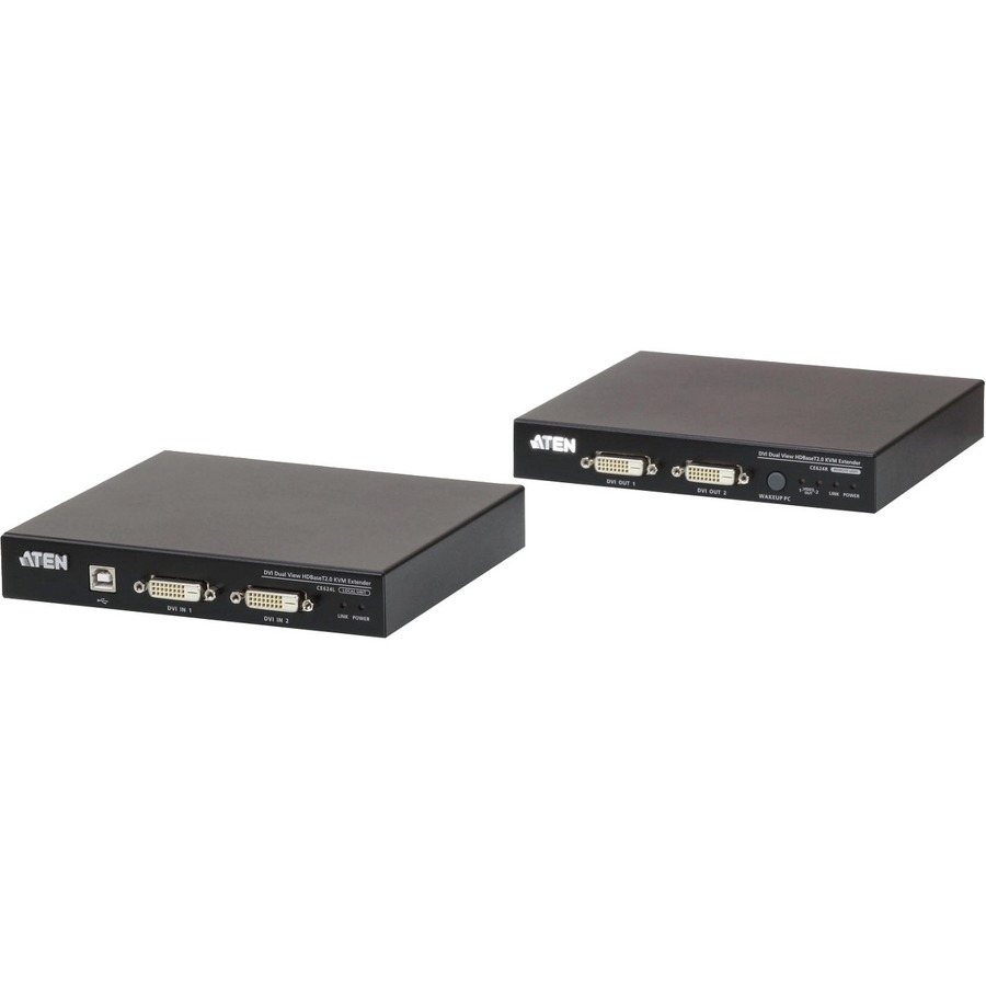 USB Dual DVI KVM Extender