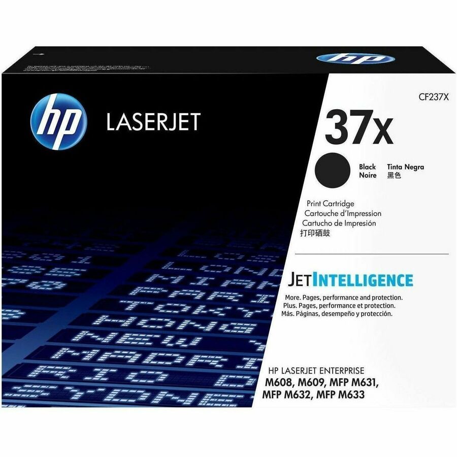 37X BLACK LASERJET TONER