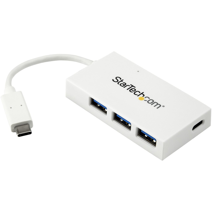 4PORT USB C WHITE HUB USB-C