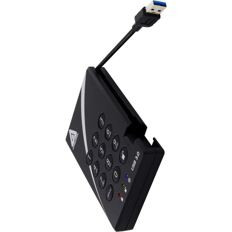 8TB SSD, AEGIS PADLOCK USB 3.0, 256B