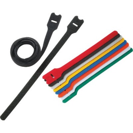 H L TIE LOOP STYLE 8IN .5IN W BLK PK1000