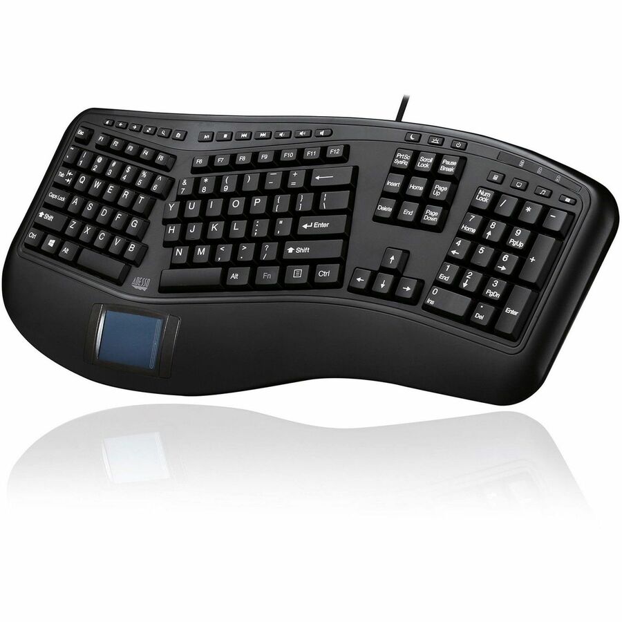 Tru-Form 450 - Ergonomic Touchpad Keyboard, Includes Multimedia Hot Keys, USB Co