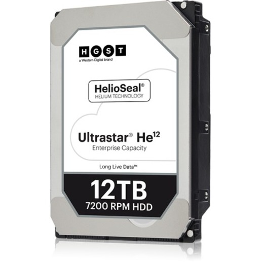 Disque dur de serveur WD/HGST Ultrastar HE12 SATA 3,5 po - 12 To - 7 200 tr/min HUH721212ALN600 (0F30141)