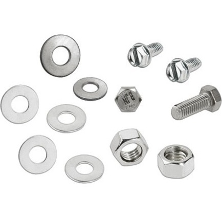 MTG H/W KIT 3/8 12-24 M6 EA STAINLESS