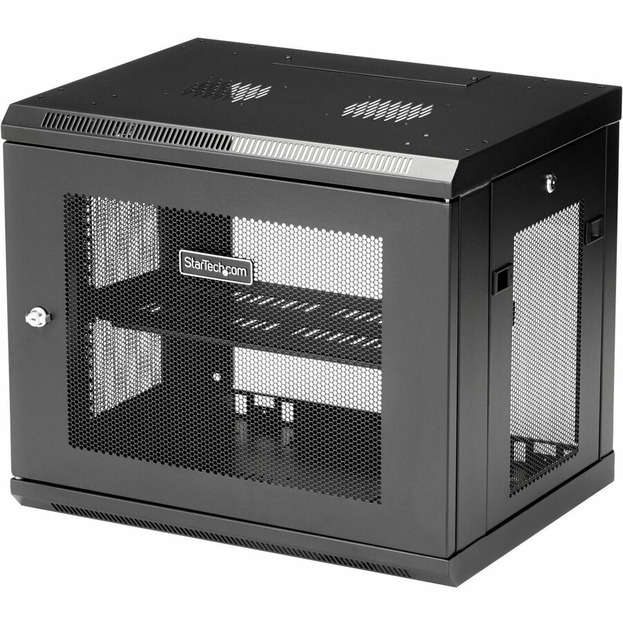 9U WALL MOUNT SVR RACK 17IN