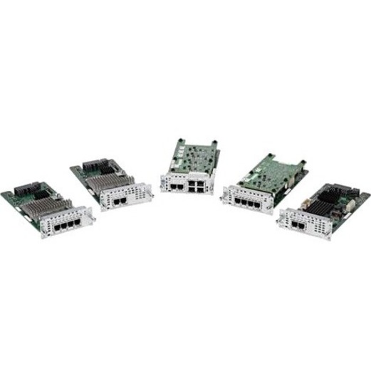 4-PORT NETWORK INTERFACE MODULE - FXS, FXS-E AND DID