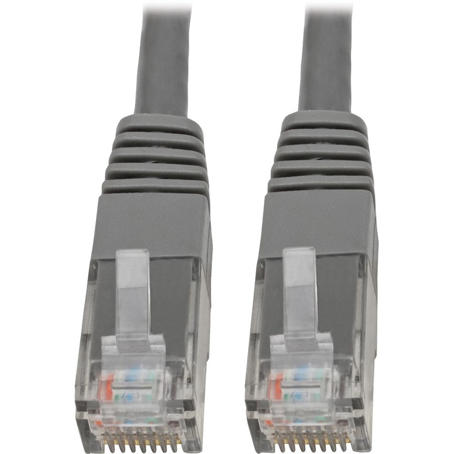15' Cat6 Molded Patch Cbl Gray