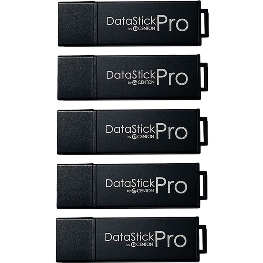 CENTON VALUEPACK USB 3.0 DATASTICK PRO (BLACK), 32GB, 5 PACK, ALUMINUM CASE FOR
