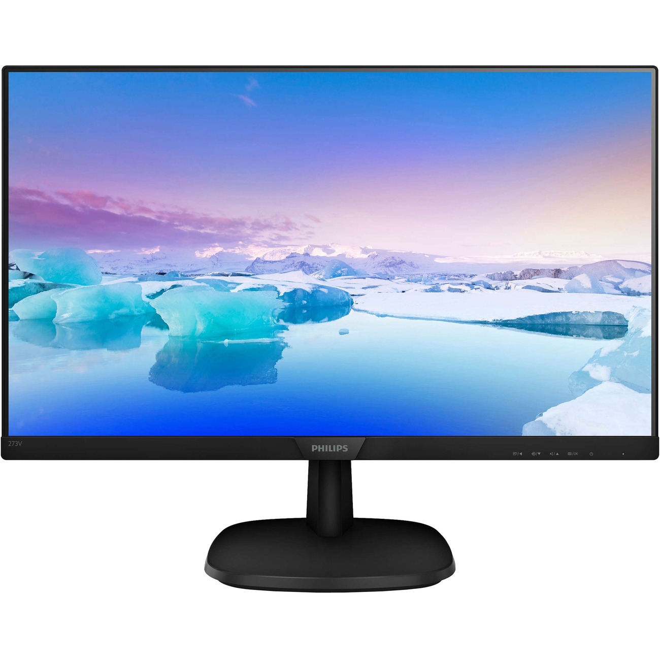 23.8" Wide LCD with LED Backlight, Frameless IPS Panel, 16:9 Format, 1920 x 1080, DisplayPort, HDMI, VGA, 5ms , 10M:1 SmartCont