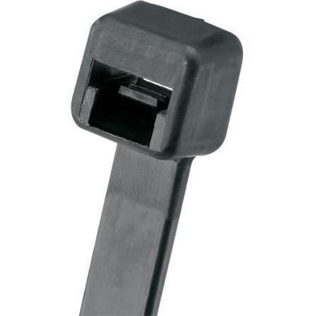 100PK PAN-TY LOCKING CABLETIE STD BLK