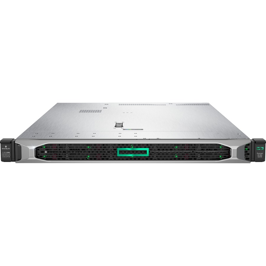 HPE ProLiant DL360 G10 1U Rack Server - 2 x Xeon Gold 5118 - 32 GB RAM HDD SSD - 12Gb/s SAS Controller - 2 Processor Support - 768 GB RAM Support - 16 MB Graphic Card - Gigabit Ethernet, 10 Gigabit Ethernet, 25 Gigabit Ethernet - 8 x SFF Bay(s) - 2 x 800