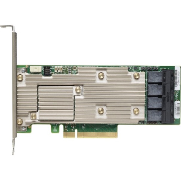 ontrôleur de stockage SAS 12 Gb Lenovo ThinkSystem RAID 930-16i - 4 Go de mémoire flash (7Y37A01085) - PCIe 3.0 x8, 4x Mini-SAS HD x4 (SFF-8643