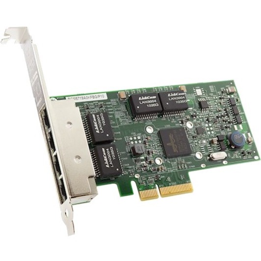ontrôleur Ethernet pour serveur Lenovo ThinkSystem NetXtreme à 4 ports GbE - PCIe 2.0 x4, Broadcom (7ZT7A00484) - comprend un support de profil bas