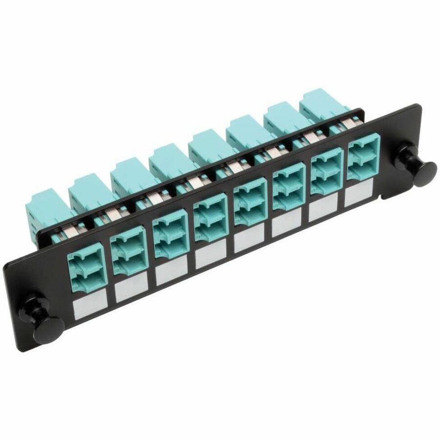 EATON TRIPP LITE SERIES HIGH-DENSITY FIBER ADAPTER PANEL (MMF/SMF), 8 LC DUPLEX