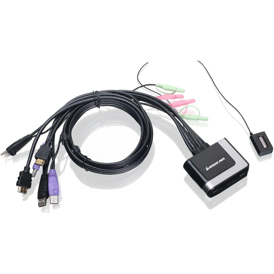 2 port HD KVM Switch