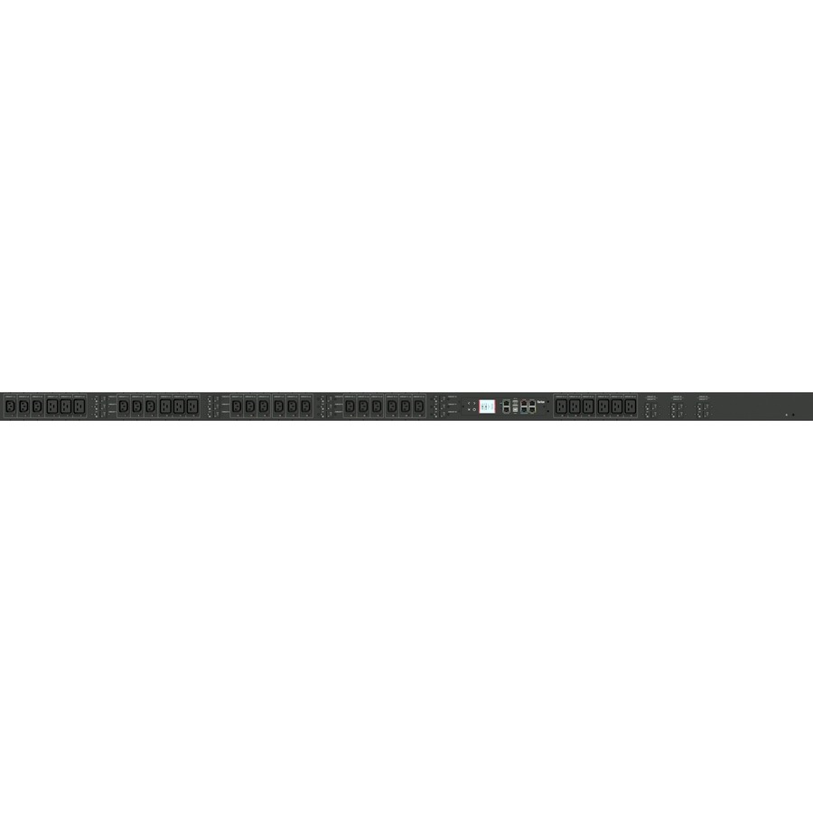3PH, 400V AC, 100A (80A/PH RATED); 30 OUTLETS: 18X C13, 12X C19; PLUG: AC TERMIN