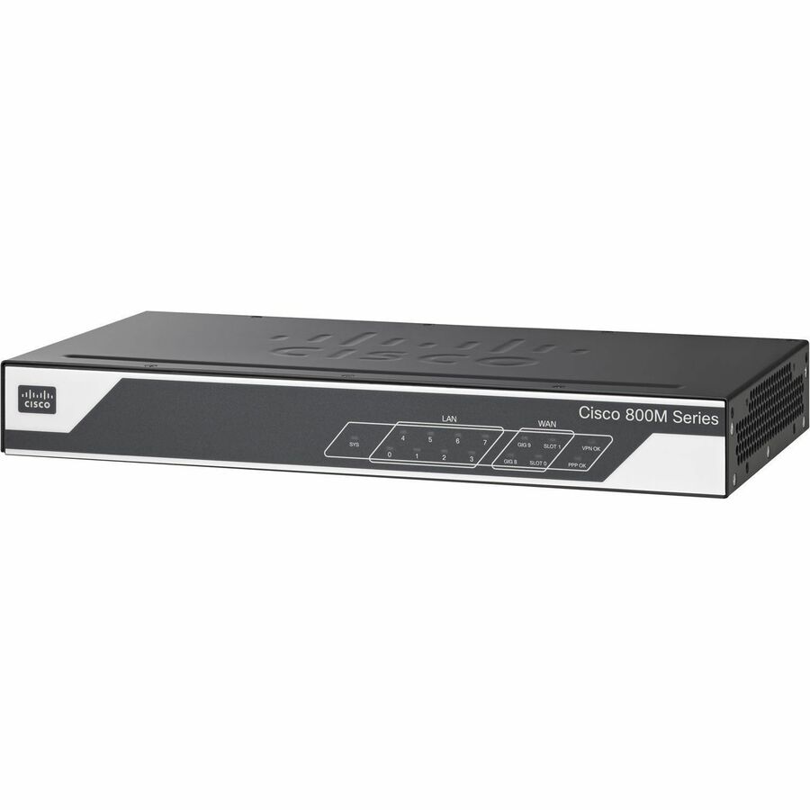 CIS 800M ROUTR 8PRTGE LAN,2PRTGEWAN,2WIMSLOTS REMANUFACTURED