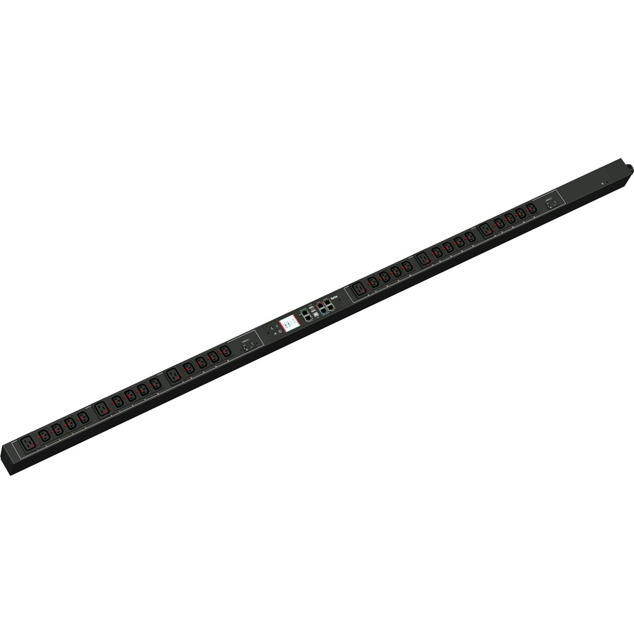 1PH, 208V AC, 30A (24A RATED); 30 OUTLETS: 24X C13 LOCKING, 6X C19 LOCKING; PLUG