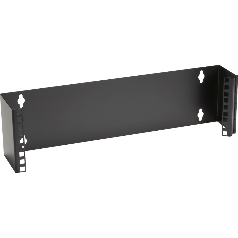 WALLMOUNT BRACKET - 3U, 19-IN. W, 4-IN. D, M5 SQUARE HOLES