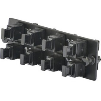 FAP W/ 8MPO ADPT HORZ BLK EA