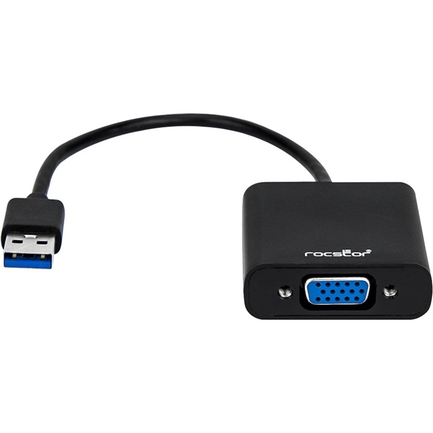 PREMIUM USB TO VGA ADAPTER USB 3.0 TO VGA EXTERNAL USB VIDEO GRAPHICS ADAPTER FO