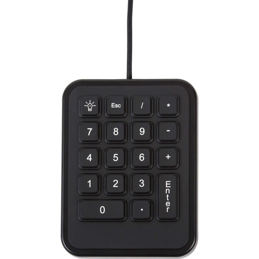 MOBILE NUMERIC KEYPAD WITH VESA MOUNTING PATTERN AND GREEN BACKLIGHTING