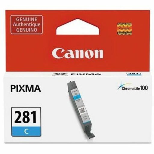 Canon CLI-281 Original Inkjet Ink Cartridge - Cyan - 1 Each