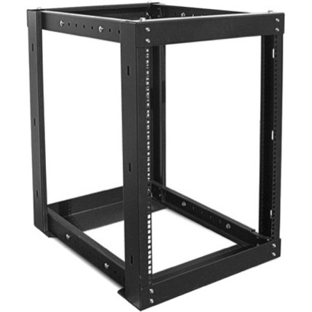 15U 1100MM ADJUSTABLE OPEN FRAME SERVER RACK