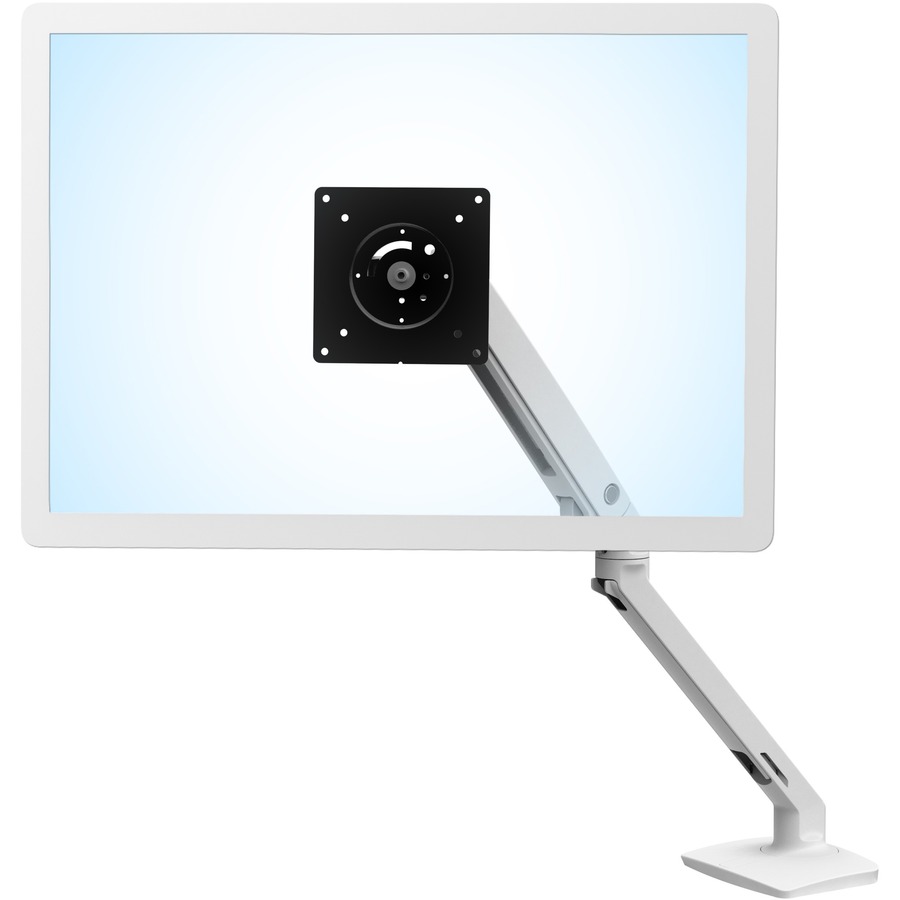 Ergotron Mounting Arm for LCD Monitor - White - 1 Display(s) Supported - 34" Screen Support - 9.07 kg Load Capacity - 75 x 75, 100 x 100