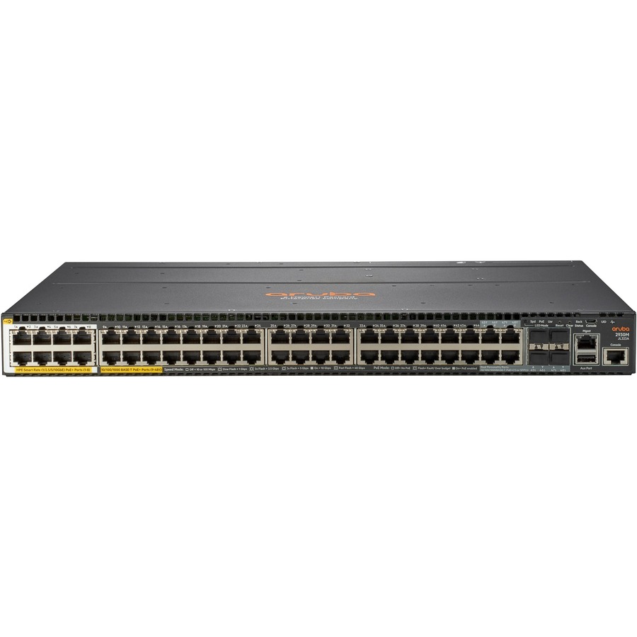 2930M 40G PoE 1-slot Switch