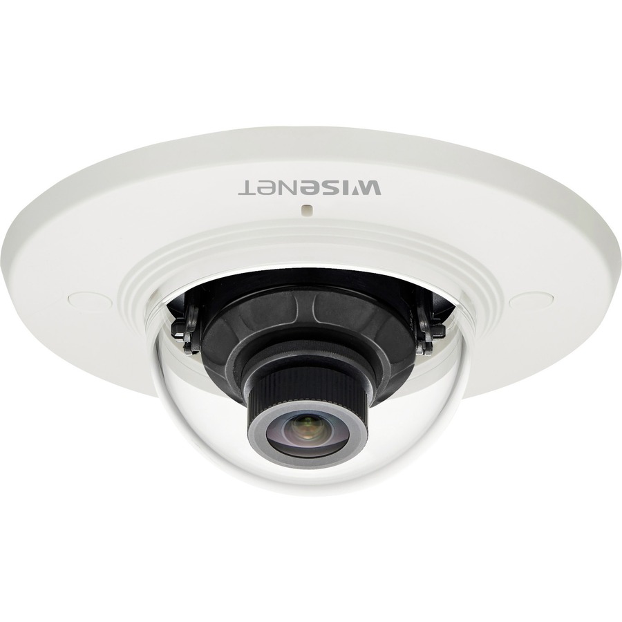 WISENET X POWERED BY WISENET 5 NETWORK FLUSH MOUNT DOME CAMERA, 5MP @ 30FPS, 3.7