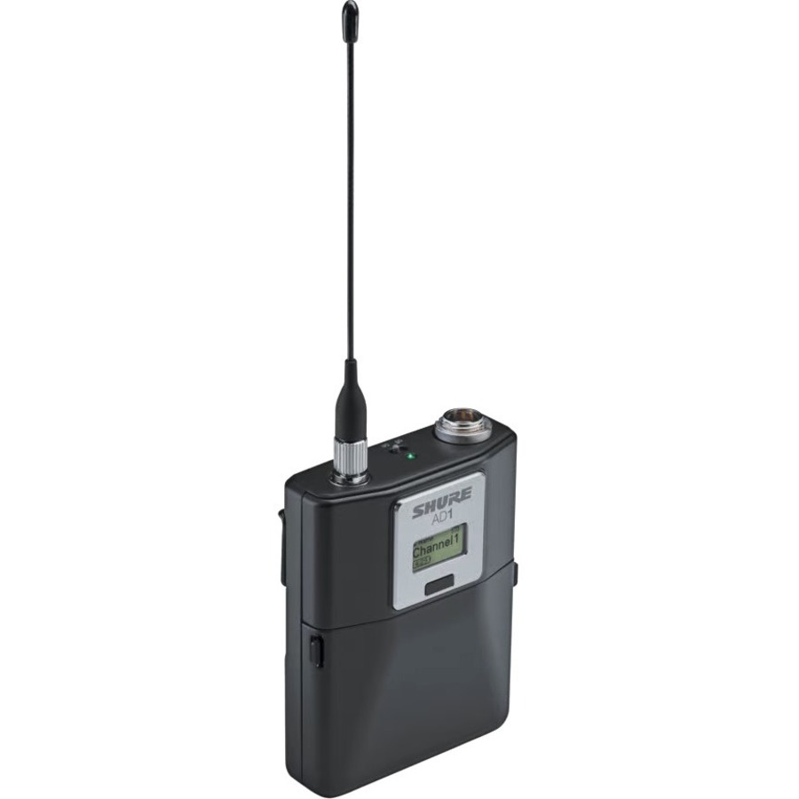 AXIENT DIGITAL AD BODYPACK TRANSMITTER WITH 24BIT/48KHZ CONVERTER, TA4M AUDIO IN